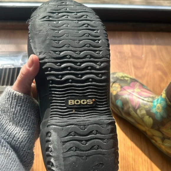 Bogs Women's Floral Winter Boots - Brown and Multicolor - Picture 6 of 8